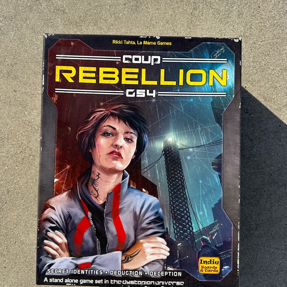 Coup Rebellion Board Game